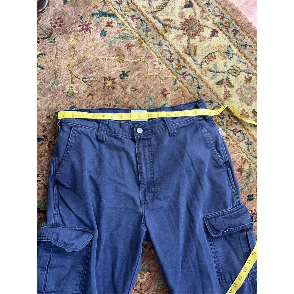 Tyndale FR Flame Resistant Cargo Pants 36x32 Navy Arc Rated CAT 2 NFPA 2112 USA - Picture 8 of 11